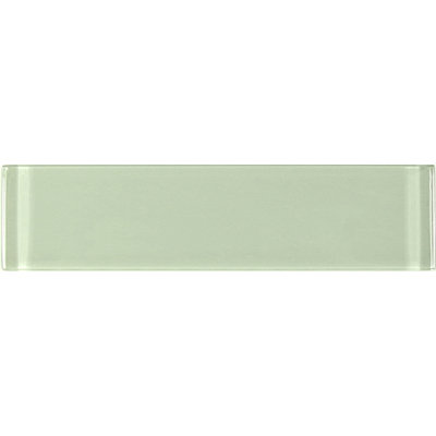 Metro 3 in. x 12 in. Glass Straight Edge Subway Wall & Pool Tile