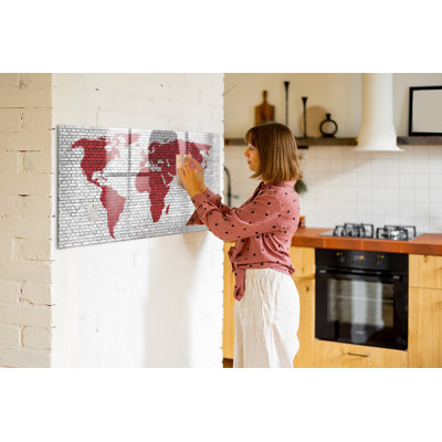 Magnetic Glass Dry Erase Board