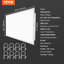 Plafonnier rectangulaire Dimmable-94583254