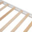 Lit superposé double au-dessus d'un escalier avec lit gigogne simple et rangement - choix de chambre à coucher chic blanc-1566192949