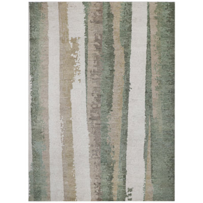 One-of-a-Kind Rectangle 8'1" x 10'3" Hand Knotted Area Rug
