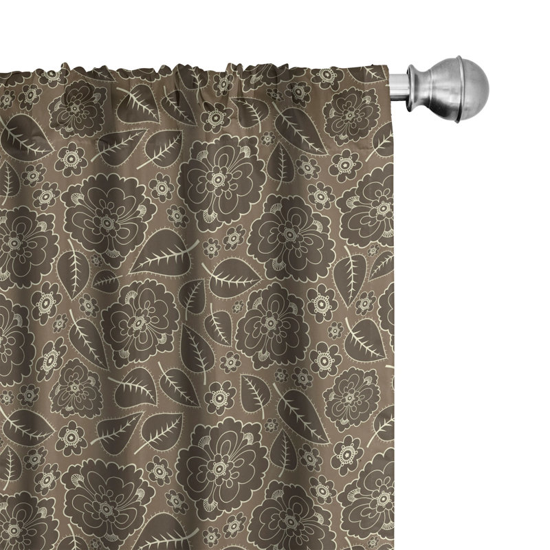 Semi-Sheer Rod Pocket Sliding Panel, 28" x 84"