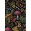 Papier peint éclectique botanique rétro-1275038306