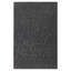 Tapis en laine, coton et viscose noir à motif géométrique touffeté à la main Candelo-31778701