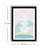 Elegant Decorative Framed Painting, Blue, White & Pink, 15.0 x 20.9 inches | 100% MDF Artwork (Thickness: 0.1 inches) & 100% Wooden Frame (Thickness: 0.9 inches) | Perfect for Living Room, Bedroom & Office Décor