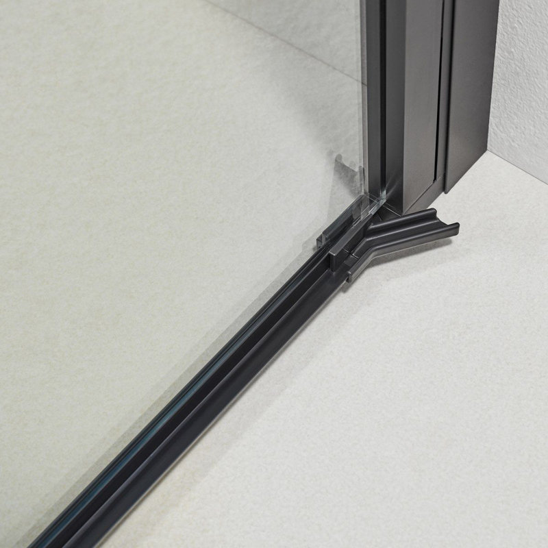 80mm W x 195mm H Shower Door with Glass