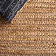 Tapis en jute tissé à la main en fibre naturelle-15107941