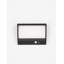 Black Integrated LED Outdoor Flush Mount