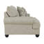 Chaise et demi en polyester Asanti