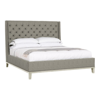 Michael Weiss Upholstered Wingback Bed
