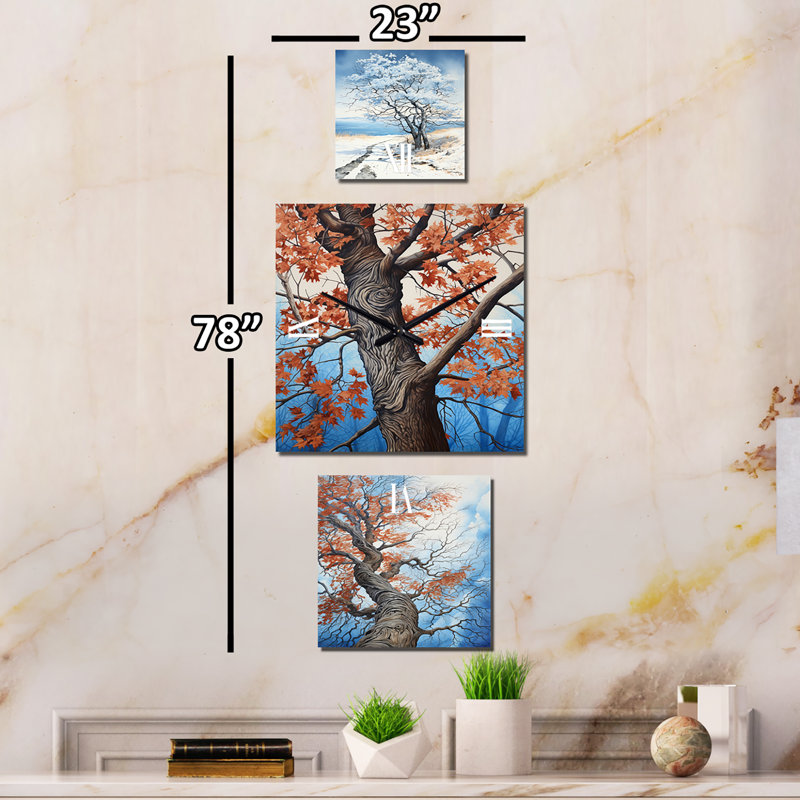 Sire Metal Wall Clock