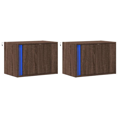 Dawane 50 cm W Bedside Table