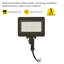 Projecteur d'extérieur à DEL 50W 7050 lumens-98798837