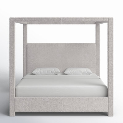 Upholstered Canopy Bed