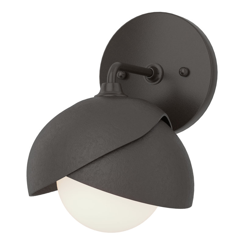 Brooklyn 1 - Light 8.6" Height Dimmable Bath Sconce, Oil Rubbed Bronze, Vintage Platinum