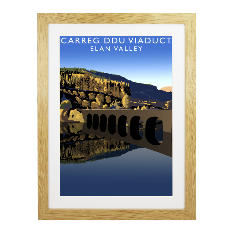Richard O'Neil - Print, Oak Wood Frame, 43.5 cm H x 33.5 cm W x 2.2 cm D