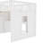 Full Solid Wood Loft Bed with Movable Desk and Shelves-1609883702-1609883689