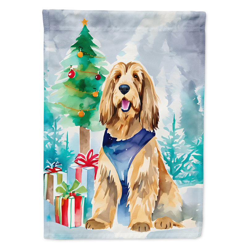 Double Sided Polyester Christmas, 40'' H x 28'' W