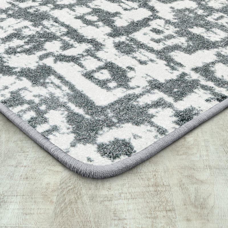 Tapis à motif de blocs WorkSpace, Rectangle 5 pi 4 po x 7 pi 8 po