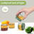 6-Pack Salad Dressing Containers To Go, 2Oz Glass Sauce Condiment Dip Container