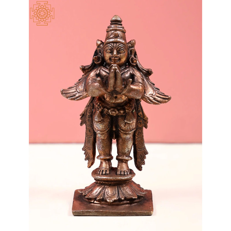 Figurine Petit Garuda dans Namaskara Mudra