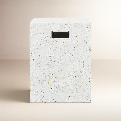 Kareen Concrete Accent Stool