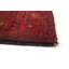 Tapis unique en laine noué à la main style Esari des années 2010 de 4 pi 3 po x 6 pi 6 po rouge Kambel