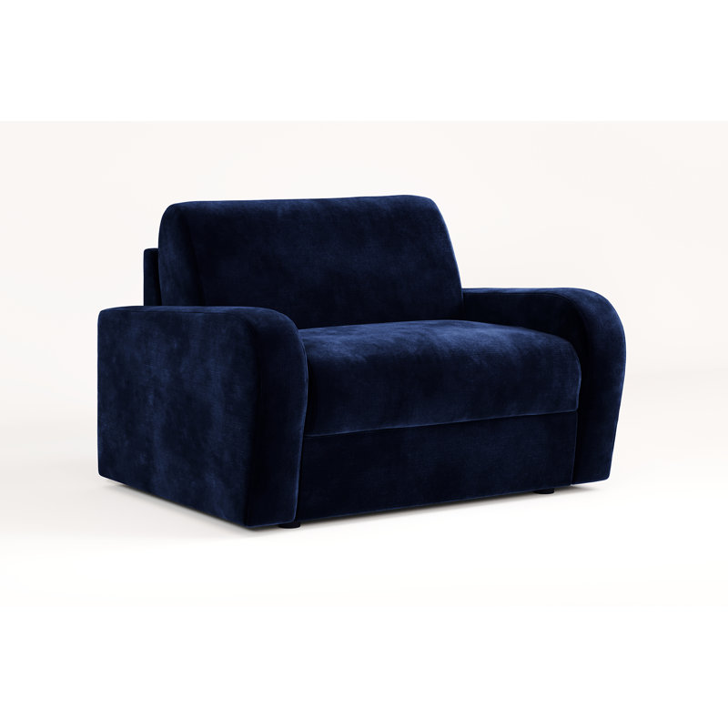 Jay-Be® Deco Snuggler Sofa Bed with e-Sprung™ Mattress - Luxe Velvet, Royal