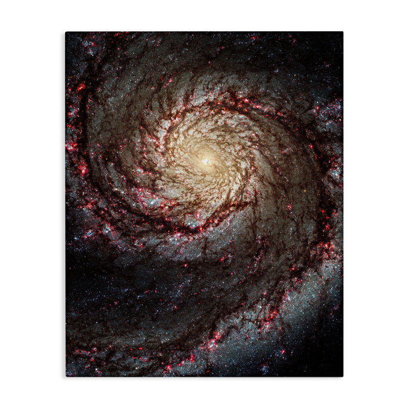 «Great Beyond Nebula», art mural sur toile par Wild Apple Portfolio, H 20 po x l 16 po