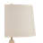 Niobe Travertine Table Lamp