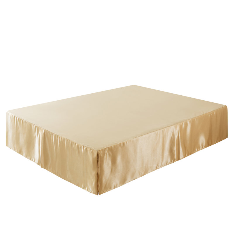 Tailored Bed Skirt, King, Gold