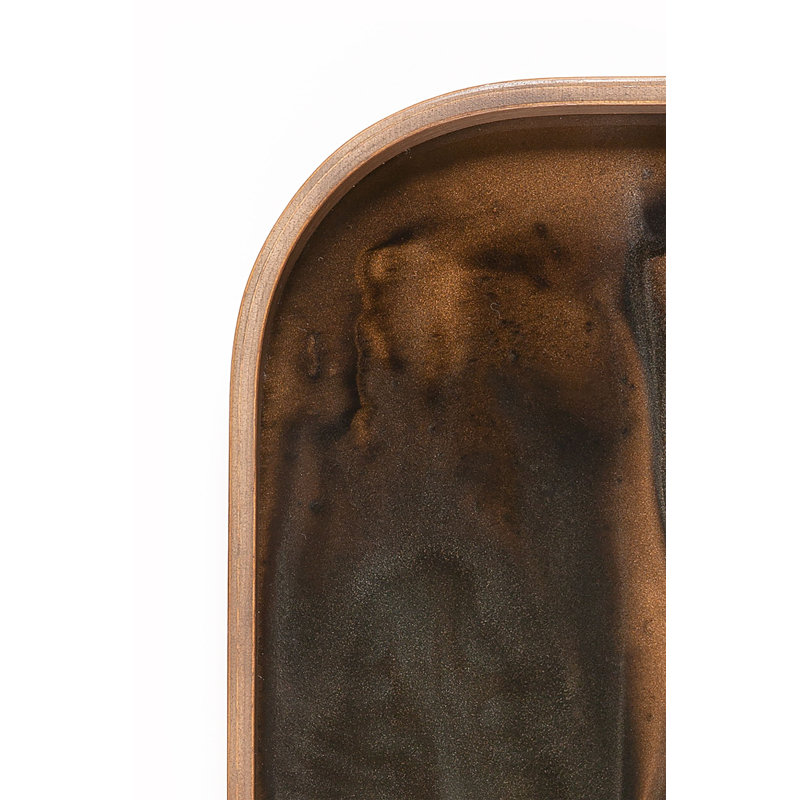 Linear Flow Decorative Tray
