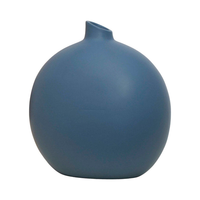 Cyna Ceramic / Porcelain Table Vase, Blue