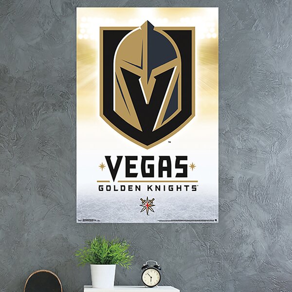 Las Vegas Golden Knights Flag/ Nevada State Shape -   Vegas golden  knights logo, Vegas golden knights, Golden knights