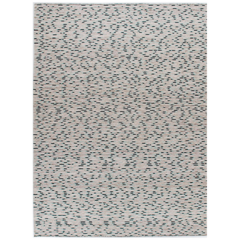 Polka Dots Area Rug in Aqua/Green