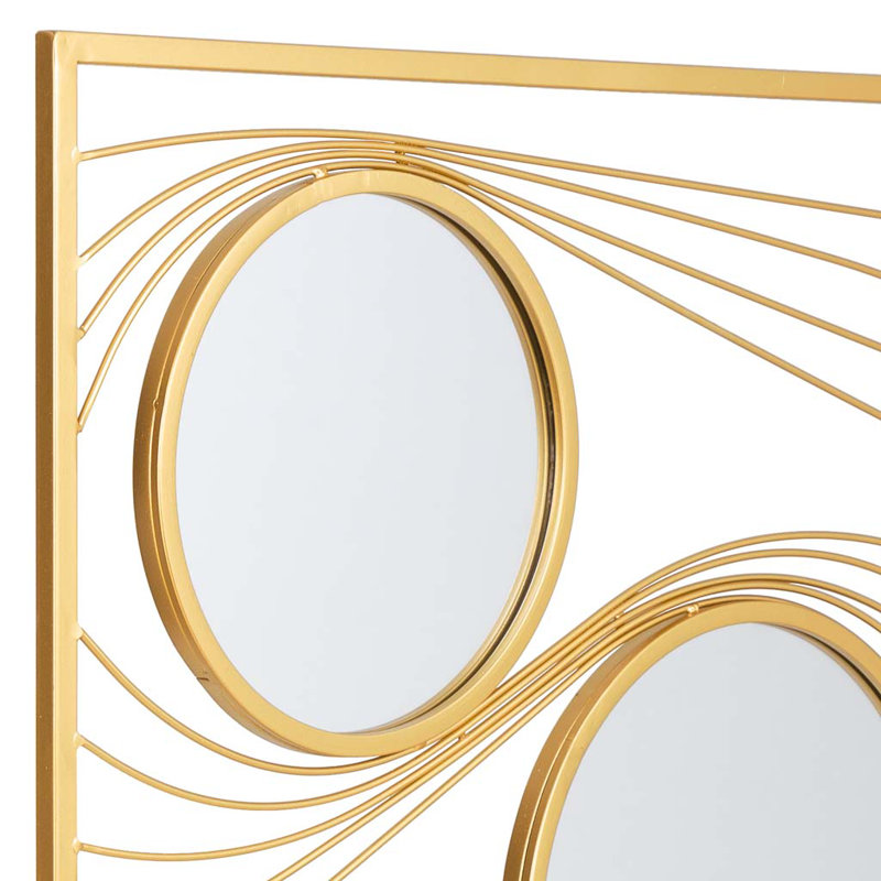 Adine Iron Wall Mirror Set