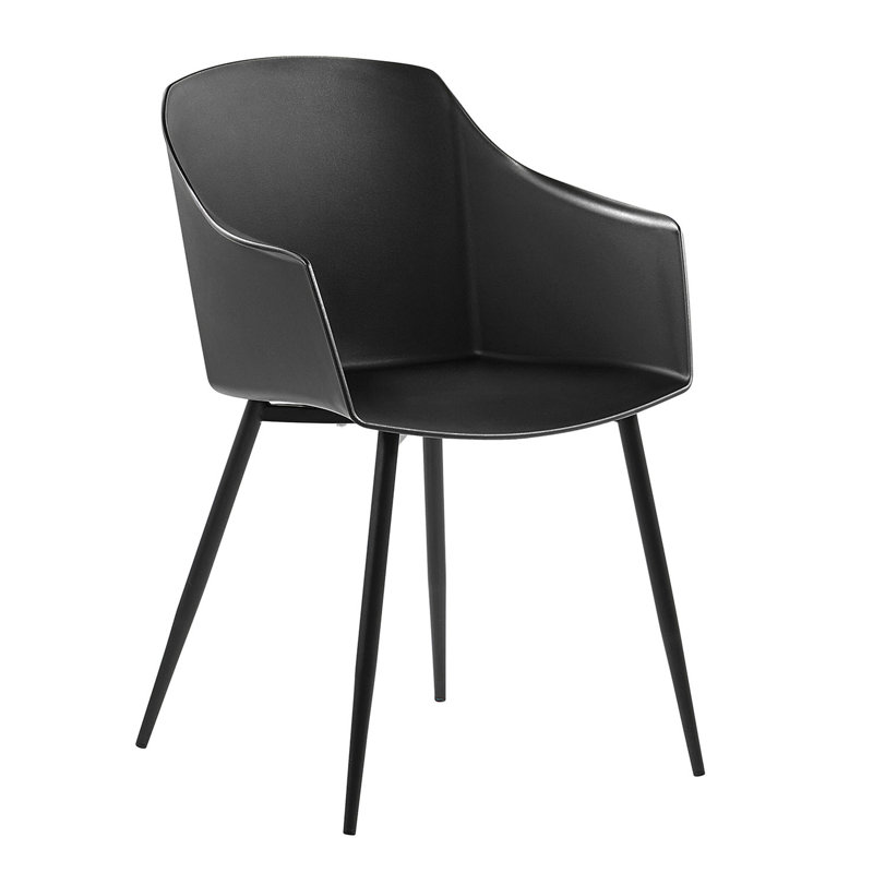 Scot Dining Chair, Black, Black