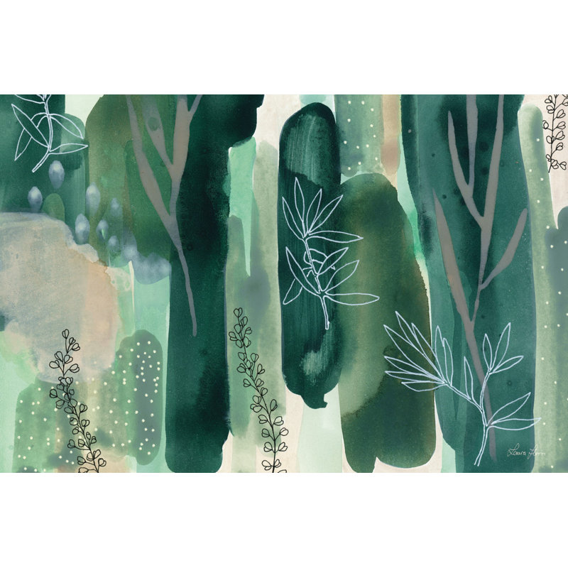 Hidden Forest by Laura Horn - Wrapped Canvas Painting, 51cm H x 76cm W x 3.8cm D