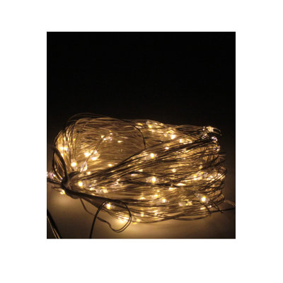 Guirlande de 100 lumières à piles