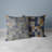 Geometric Gridscape  Square Throw Pillow-106880208-106880213