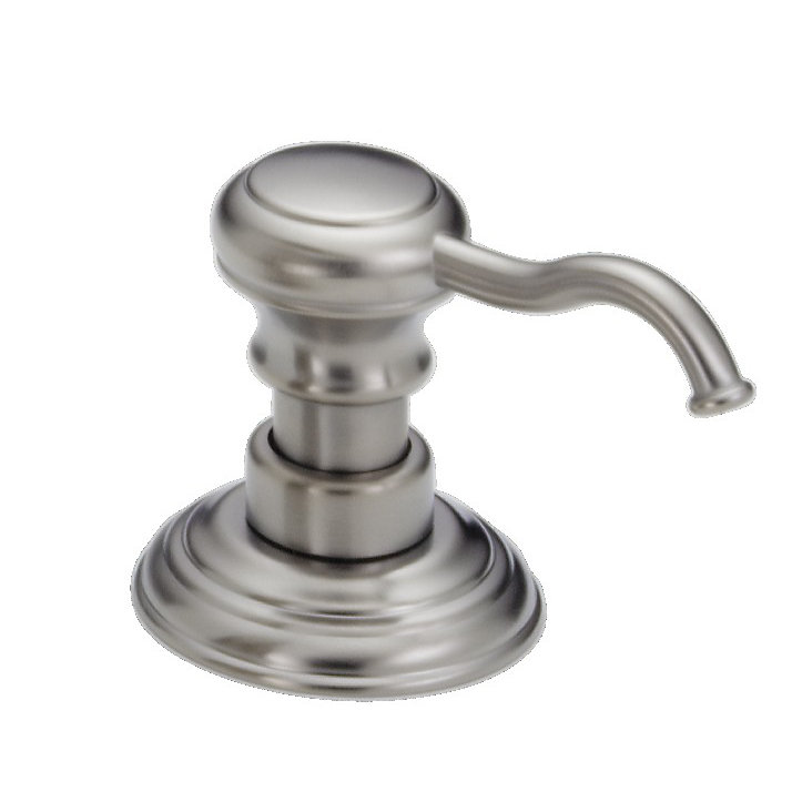 Distributeurs de savon Victorian, Acier inoxydable Brilliance