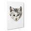 Cat Portrait by Jean Bernard - Wrapped Canvas Print-55371123