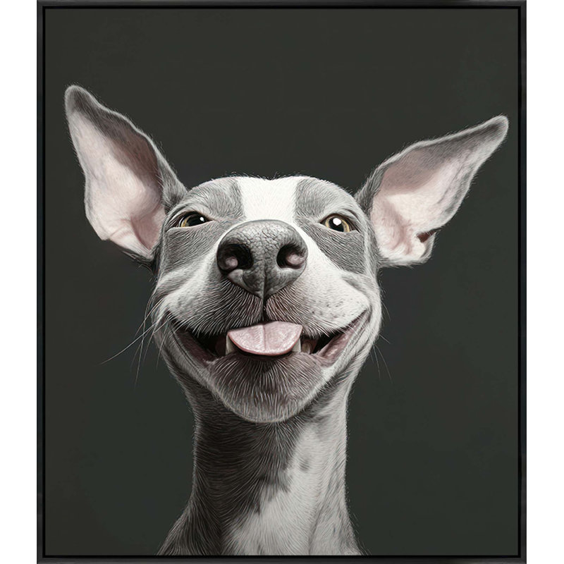 Tongue Out, Joy Out 1 - Framed, Small