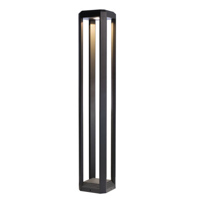 Rukbat Dunkelgrau Integrated LED Aluminium Pathway Light