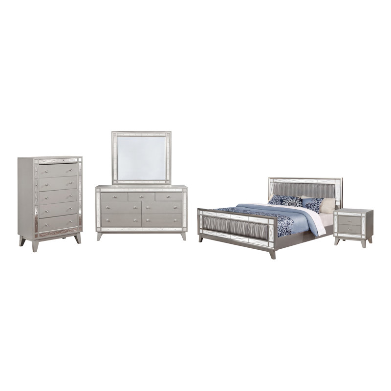 Ensemble de chambre à coucher 5 pièces Eltra
