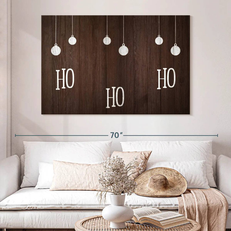Ho Ho Ho Santa, H 34 po x l 51 po