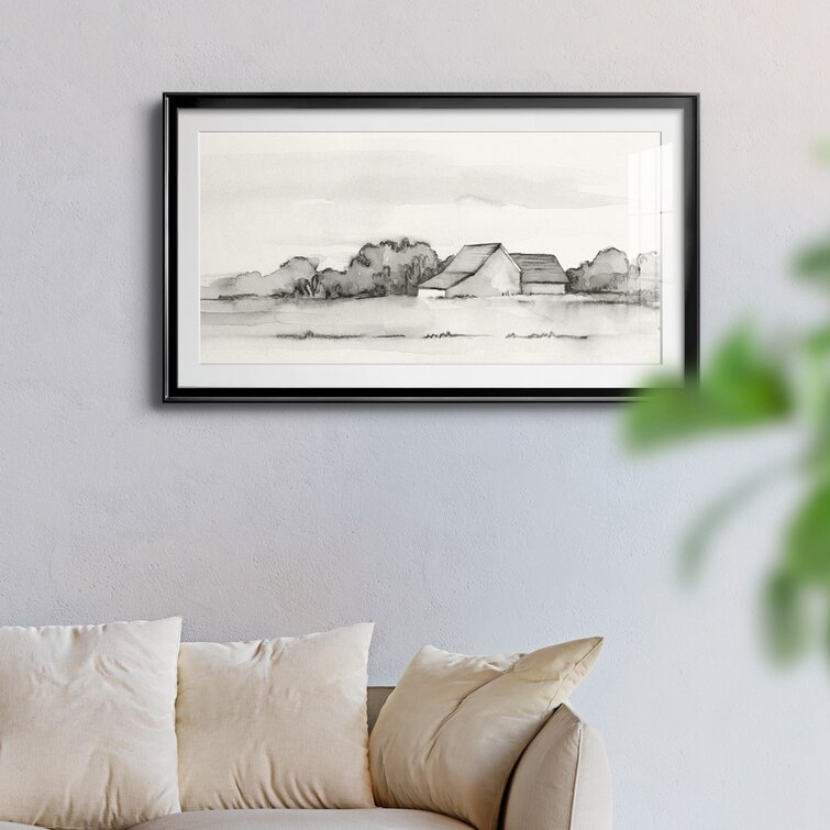 Wyeth Barn II- Premium Framed Print - Ready To Hang