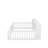 Twin XL Size Floor Bed With Cabinets And USB Ports-528599124