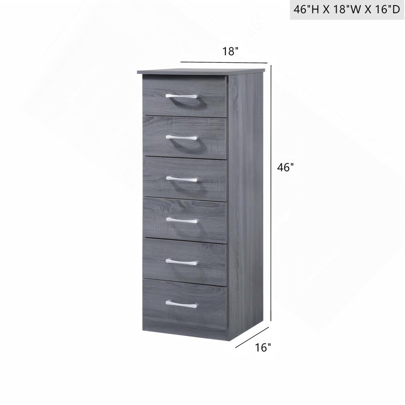 Commode pour la lingerie Boston G023-LC, gris