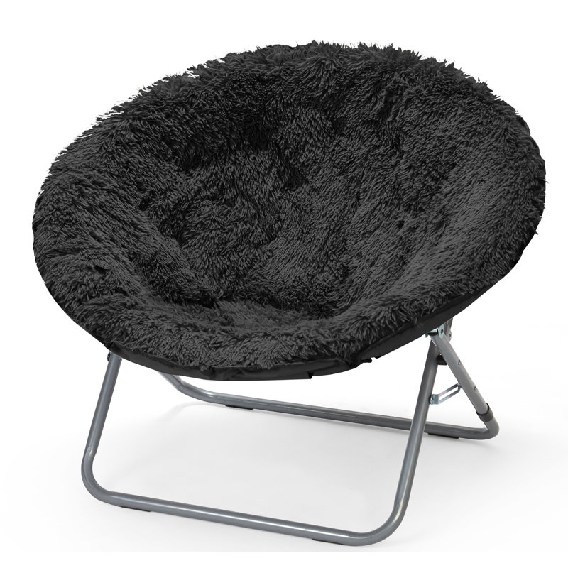 Chaise Papasan l 30 po Larson, Noir, noir, noir, noir